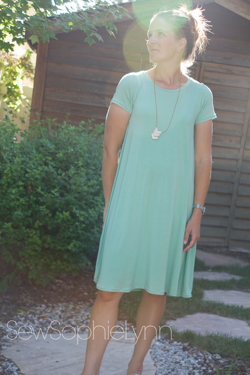 Swing Dress Hack SewSophieLynn Swing Dress Hack SewSophieLynn