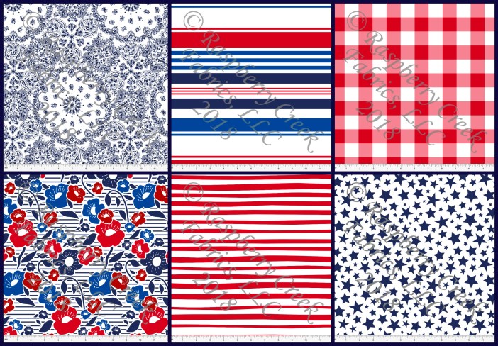 patriotic collage
